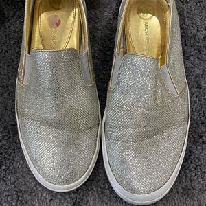 Michael Kors flats gold